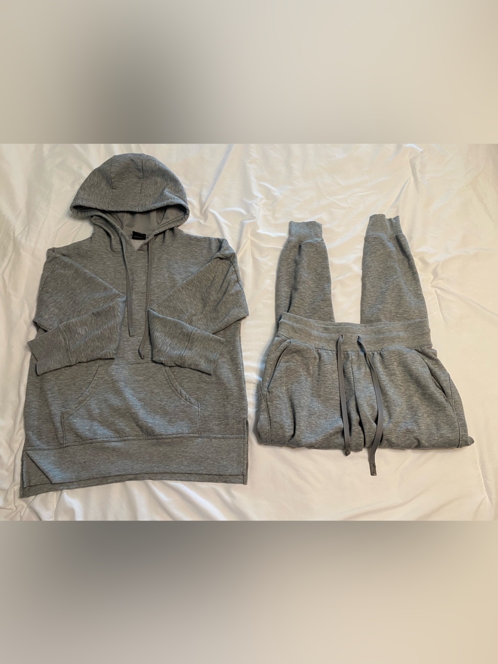 Gray Hoodie and Sweatpants Loungewear Set - Athletic Works
